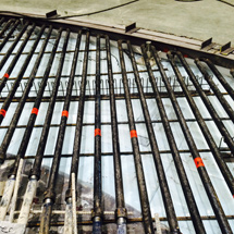 War Memorial rink pipe